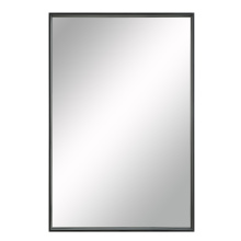Renwil MT2536 - Annalise 45" Tall Rectangle Wall Mirror, Black