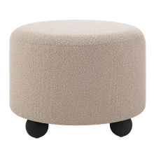 Renwil CHA095 - Claude Indoor Boucle Ottoman, Taupe