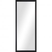 Renwil MT2403 - Delacorte 80" Tall Rectangle Wall Mirror, Black