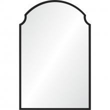 Renwil MT2542 - Asmara 36" Tall Irregular Wall Mirror, Black