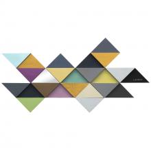 Renwil W6287 - Tremulous Triangle 29" Wide Wall Décor