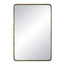 Renwil MT2675 - Ivory 36" Tall Rectangle Wall Mirror, Yellow