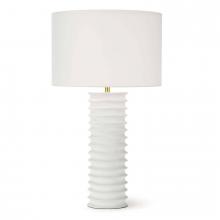 Regina Andrew 13-1482WT - Regina Andrew Nabu Metal Column Table Lamp (White)