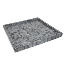 Regina Andrew 20-1670GRY - Regina Andrew Montara Bone Tray Small (Grey)