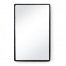 Regina Andrew 21-1147BLK - Regina Andrew Knox Leather Rectangle Mirror (Black)