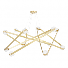 Hudson Valley 2756-AGB - Orbit Chandelier
