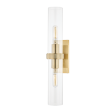 Hudson Valley 5302-AGB - Briggs Wall Sconce