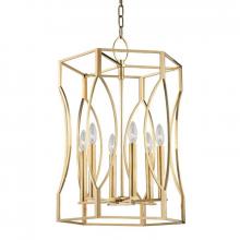 Hudson Valley 6517-AGB - 6 LIGHT PENDANT