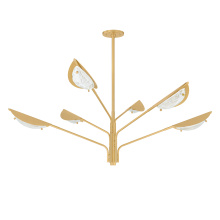 Hudson Valley 7506-AGB - LEVIN Chandelier