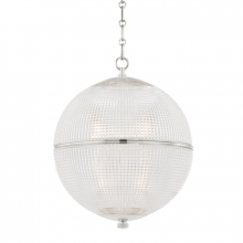 Hudson Valley MDS801-PN - Sphere No. 3 Pendant