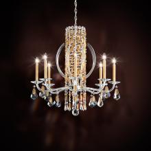 Schonbek 1870 RS8308N-51R - Siena 8 Light 120V Chandelier in Black with Radiance Crystal