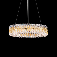 Schonbek 1870 RS8343N-401R - Sarella 12 Light 120V Pendant in Polished Stainless Steel with Radiance Crystal