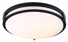Canarm LFM228A19ORB - Gilda, LFM228A19ORB -G-, 19inch LED Flush Mount, Acrylic, 38W LED (Integrated), Dimmable, 3000K