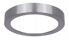 Canarm DL-5F-10S-BN-C - 5 Inch Brushed Nickel LED Round Disk Light