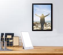 Canarm LH01WH-C - LH01WH-C, Therapy Lamp, PC Diffuser, Touch Dimming, Time Function, 10W LED (Integrated), 650 Lumens