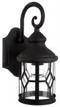 Canarm IOL208BK - Outdoor 1 Light Outdoor Lantern, Black Finish