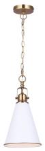 Canarm IPL2195B01WHG - Ollie 1 Light Chain Pendant