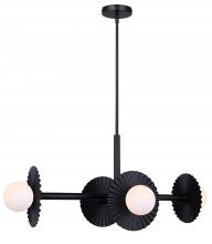 Canarm ICH1210A04BK9 - Payton 4 Light Chandelier