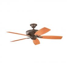 Kichler 310103TZP - Tannery Bronze Powder Coat Outdoor Fan