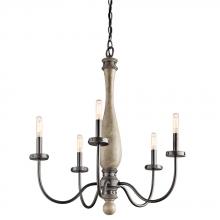 Kichler 43322DAG - Chandelier 5Lt