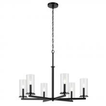 Kichler 44013BK - Chandelier 6Lt