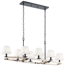 Kichler 44023PN - Linear Chandelier 8Lt