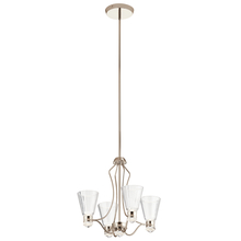 Kichler 44353PNLED - Chandelier 4Lt LED