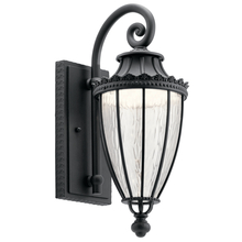 Kichler 49751BKTLED - Outdoor Wall 1Lt LED