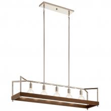 Kichler 52091AUB - Linear Chandelier 5Lt