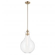 Kichler 52777CPZCLR - Pendant Medium 1Lt