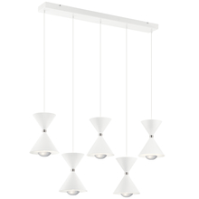 Kichler 84113MWH - Linear Chandelier 5Lt LED