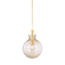 Mitzi by Hudson Valley Lighting H1052701S-AGB - Benita Pendant