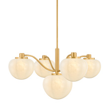 Mitzi by Hudson Valley Lighting H1093805-AGB - Kristen Chandelier