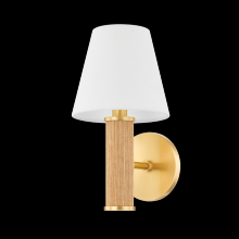 Mitzi by Hudson Valley Lighting H650101-AGB - Amabella Wall Sconce