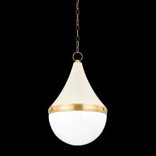 Mitzi by Hudson Valley Lighting H787701L-AGB/SCR - Ciara Pendant