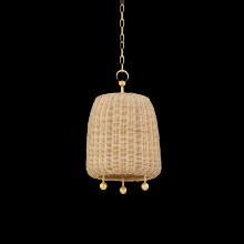 Mitzi by Hudson Valley Lighting H802701S-AGB - Elena Pendant
