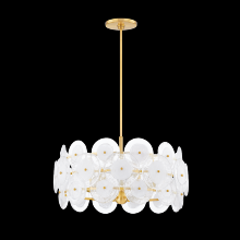 Mitzi by Hudson Valley Lighting H810705-AGB - Zoella Chandelier