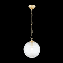 Mitzi by Hudson Valley Lighting H815701S-AGB - Sara Pendant