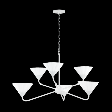 Mitzi by Hudson Valley Lighting H817806-TWH - Kelsey Chandelier