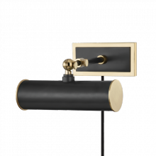 Mitzi by Hudson Valley Lighting HL263201-AOB - Holly Plug-In Picture Light