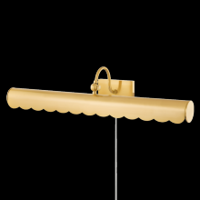 Mitzi by Hudson Valley Lighting HL762103L-AGB - Fifi Picture Light