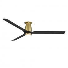 Modern Forms Canada - Fans Only FH-W2502-52L-SB/MB - Smooth Flush Mount Ceiling Fan