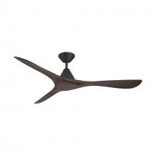 Modern Forms Canada - Fans Only FR-D2504-60-MB/DW - Carve 60 Downrod Ceiling Fan