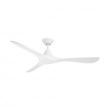 Modern Forms Canada - Fans Only FR-D2504-60-MW - Carve 60 Downrod Ceiling Fan