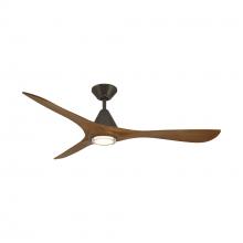 Modern Forms Canada - Fans Only FR-D2504-60L-BZ/DK - Carve 60 Downrod Ceiling Fan
