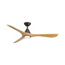 Modern Forms Canada - Fans Only FR-D2504-60L-BZ/HO - Carve 60 Downrod Ceiling Fan