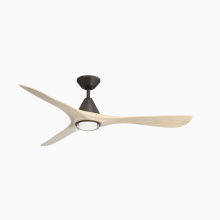 Modern Forms Canada - Fans Only FR-D2504-60L-BZ/WO - Carve 60 Downrod Ceiling Fan