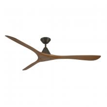 Modern Forms Canada - Fans Only FR-D2504-72-BZ/DK - Carve 72 Downrod Ceiling Fan