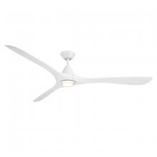 Modern Forms Canada - Fans Only FR-D2504-72L-MW - Carve 72 Downrod Ceiling Fan