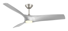 Modern Forms Canada - Fans Only FR-W2006-72L-BN/SL - Zephyr Downrod ceiling fan